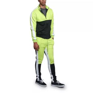 Survêtement à fermeture éclair en polyester 100% de haute qualité pour hommes, ensemble de sport d'hiver avec logo personnalisé, respirant, design imprimé, meilleure vente - Product Image 1