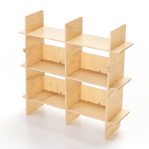 Moderno multiuso in legno massello scaffale di stoccaggio libreria per la scuola e ufficio uso di qualità commerciale mobili - Product Image 3