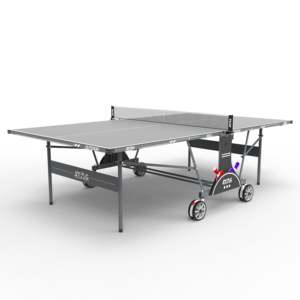Table de tennis de table professionnelle pleine grandeur Stag Iconic Bali, design moderne pour intérieur, design pliable, matériau MDF, ITTF, pliable pour extérieur, 25 mm - Product Image 1