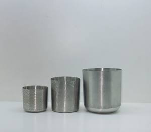 Venta al por Mayor de Frascos de Velas Aromáticas de Vainilla Hechos a Mano, de Acero Inoxidable, con Grabado Personalizado, de Lujo, Vacíos, de 13.8 oz - Product Image 6