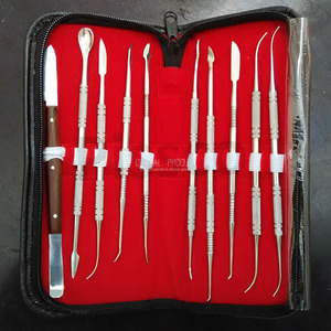 Juego de herramientas para tallar cera de PISSCO, herramientas para tallar cera para laboratorio dental, 6 piezas, acero inoxidable alemán, fabricado por Pissco - Product Image 3