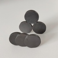 Vente d'usine Aimant permanent en ferrite 17mm x 3mm Noir Type pièce C8 Aimants industriels Marque YB-R-