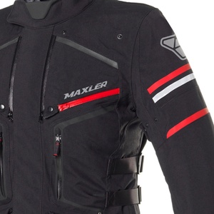 Veste de tourisme longue en textile pour hommes, imperméable, homologuée CE niveau 1 2, protection, fabricant OEM, fournisseur de marque privée - Product Image 6