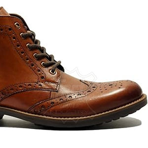 Breathable Genuine Leather Long <b>Shoes</b> for Men Classic Design Men Leather Long <b>Shoes</b> Casual Walking <b>Shoes</b> - Product Image 4