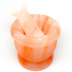 Urnes en sel rose naturel de l'Himalaya les plus vendues pot de cendres fabricant et grossiste de pot de cendres de sel de roche rose de l'Himalaya du Pakistan - Product Image 5