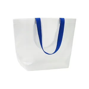 Sac de courses personnalisé en PP transparent laminé pour gadgets promotionnels en plastique - Product Image 1