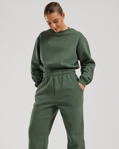 กางเกงวอร์มผู้หญิงผ้าขนแกะเทอร์รี่ผ้าสัมผัสนุ่มใส่สบายออกแบบได้ตามต้องการ - Product Image 5