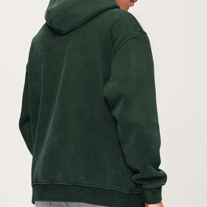 เสื้อฮู้ดแบบสวมศีรษะโอเวอร์ไซส์สำหรับผู้ชายเสื้อฮู้ดแบบสวมศีรษะซักกรดเสื้อสเวตเชิ้ตแบบสตรีทเสื้อมีฮู้ดผ้าฝ้ายผสมสำหรับฤดูใบไม้ร่วง - Product Image 4