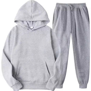 Conjuntos Deportivos de Dos Piezas para Hombre, Estilo Vintage, Estampado Invernal, Casual, con Capucha, de Poliéster/Algodón - Product Image 2