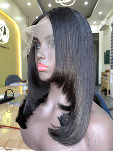 Couleur à la mode Naturel Vierge Remy Extensions de Cheveux Humains Soyeux Vague Droite Trame Unique Toutes Les Texture Extension De Cheveux Bruts - Product Image 5