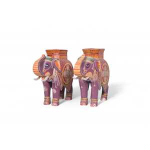 Handmade Wooden <b>Elephant</b> <b>Decorative</b> Feature - Product Image 1