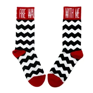 Calcetines unisex Twin Peaks Fire Walk with Me, diseño transpirable y divertido con arte de fan para uso diario, idea de regalo - Product Image 2