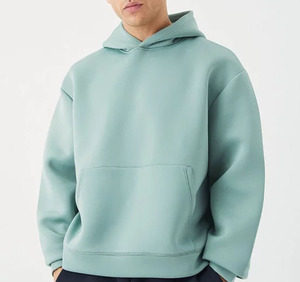 Sweat-shirts d'hiver pour hommes à poche, coupe classique, doublure en polaire 100% coton, 210 grammes, de haute qualité, impression en relief personnalisée, broderie personnalisée, 2026 - Product Image 4
