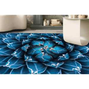 Natural Pattern Printed <b>Rug</b>, Flower Design, Gift For The Home,Luxury Velvet <b>Rug</b> - Product Image 1