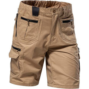 กางเกงขาสั้นผ้าฝ้ายลำลองสำหรับผู้ชายกางเกงขาสั้นออกกำลังกายที่เป็นมิตรกับสิ่งแวดล้อมสีทึบพร้อมลายพิมพ์ดิจิตอล - Product Image 4