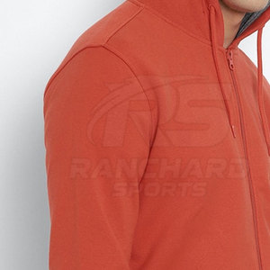Sweat à capuche zippé pour homme, sweat à capuche zippé de performance pour homme, sweat à capuche zippé de sport pour homme, sweat à capuche zippé d'hiver pour homme, doublé en polaire - Product Image 5