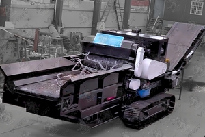 Broyeur à bois 50TPH USA-pour le recyclage du bois et de la biomasse-Qualité USA-Expédition DDP incluse-Meuleuse horizontale VYKIN 50-HG - Product Image 4