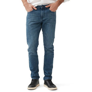 Jeans de Mezclilla Personalizados Estilo Urbano para Hombre, Jeans Ajustados para Hombre, Venta al por Mayor, Impresión de Logotipo Personalizado, Servicio OEM - Product Image 6