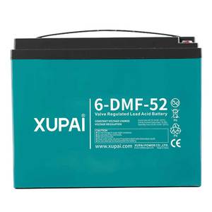 XUPAI 6-DMF-52 VRLA <span class=keywords><strong>Batterie</strong></span> Plomb-Acide 12V 52Ah <span class=keywords><strong>pour</strong></span> Réfrigérateur de <span class=keywords><strong>Camping</strong></span> Climatiseur Portable - Product Image 2