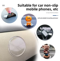 Auto Anti-Rutsch-Pad Kreisförmiges PU-Gel-Pad Universal-Mittel konsole Dashboard Telefon Ornament Stark Stick Anti-Rutsch-Matte