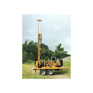 Gasoline Borehole Drilling Rig with Pump and Motor for <b>Mining</b> and Groundwater Projects Max.100m Drilling Depth - Product Image 5