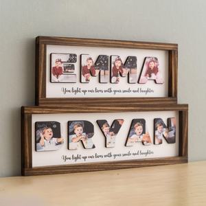 Diy <b>Wooden</b> <b>Photo</b> <b>Frame</b> Minimalist display Handmade PDF Guide Downloadable Step By Step Image Available - Product Image 4