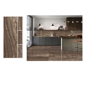 Carreaux de porcelaine d'Inde 600x1800 Carreaux de sol et de mur en marbre brillant pour une utilisation intérieure dans les appartements - Product Image 4