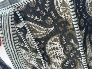 Sac fourre-tout en pur coton 100%, sac indien fait main, sac fourre-tout pour femme, femme - Product Image 2