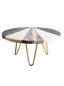 Reliable Manufacturer Heavy <b>Marble</b> <b>Cake</b> <b>Stand</b> For Large <b>Cakes</b> Providing Strength Stability And Reliable Support During Serving - Product Image 5