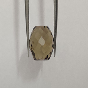 Haute qualité 2 pièces quartz fumé naturel 13x10mm forme de baril briolette coupe 18.85 cts iroc ventes pierres précieuses en vrac US $11.9 - Product Image 5