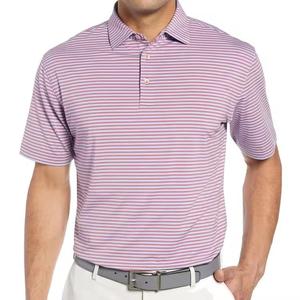 Camisetas de Manga Corta para Hombre, Cómodas, de Secado Rápido, 100% Algodón/Poliéster, Tejido de Punto, Estilo Casual de Negocios, Cuello Solapa, Diseño Liso - Product Image 1