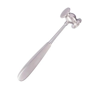 Lucae Bone Mallet 240 mm 9.12 "Diam 40 mm Peek Handle Acier Allemand 850 g 500 g Mead Mallet Os Dur Marteau De Levage - Product Image 2