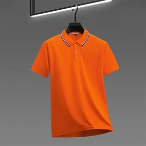 Polo pour homme printemps et automne poche revers T-shirt à manches courtes sport loisirs classique hommes vacances d'affaires chaudes - Product Image 3