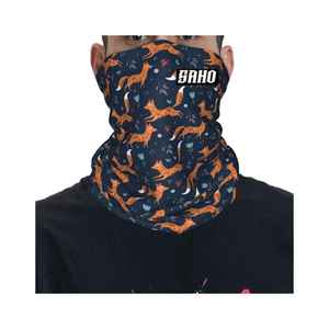 Stylish GAA <b>snood</b> with elastic top stretchable fabric warm fit and sublimated crest OEM MOQ Pakistan vendor - Product Image 5