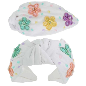 Diadema de Pelo Bordada con Cuentas Hecha a Mano para Mujer con Nuevo Diseño y un Toque Hermoso - Product Image 1