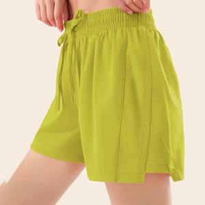 Lady Fitness <b>Shorts</b> Pink Plain Gym <b>Shorts</b> Women Sports <b>Yoga</b> Workout Women's Athletic Running Built in <b>Shorts</b> - Product Image 5