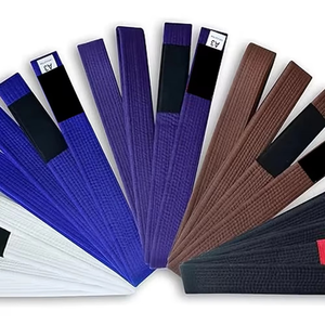 Cinturones de Jiu Jitsu, Taekwondo, Judo y Karate Personalizados, Duraderos y de Buena Calidad - Tela Personalizada de Secado Rápido y Transpirable - Product Image 1