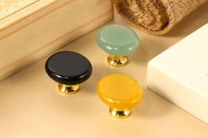 Boutons en résine colorés pour armoires, tiroirs et portes, bouton design élégant pour la décoration intérieure, meubles et quincaillerie intérieure - Product Image 6