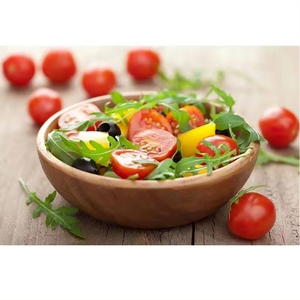 Ustensiles de cuisine bol de service décoratif en bois bol à salade classique pour la maison et les restaurants bols de service alimentaire - Product Image 3