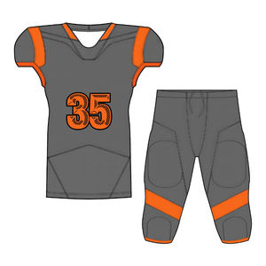 ชุดเสื้อเจอร์ซีย์อเมริกันฟุตบอลสำหรับผู้ชายชุดเครื่องแบบอเมริกันฟุตบอลออกแบบได้ตามต้องการ - Product Image 2