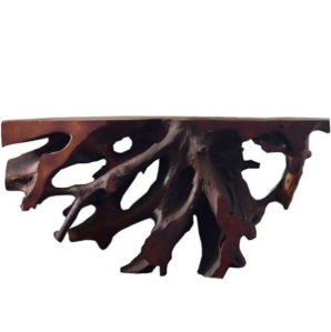 โต๊ะคอนโซลกิ่งไม้ป่าเกรดพรีเมี่ยมรูปทรงธรรมชาติสำหรับห้องนั่งเล่น - Product Image 4