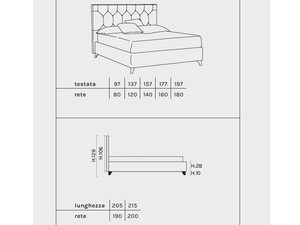 Cama Doble Moderna Tapizada con Diseño Contemporáneo Elegante, Cabecera Tapizada, Estructura de Madera Sólida con Almacenamiento - Product Image 4