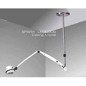 Luz de examen LED montada en el techo de calidad estándar para hospital con cúpula poli carbonatada lámpara LED lámpara de examen LED - Product Image 1