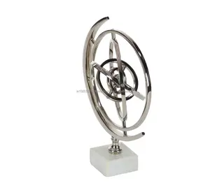 Indian Supplier Light Weight Cast Aluminium Sculpture Centrepiece for Office and Home Decor from India