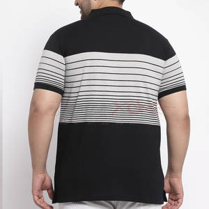 เสื้อโปโลผู้ชายทรงโอเวอร์ไซส์แฟชั่นโอเวอร์ไซส์พร้อมปักโลโก้และผ้าฝ้ายระบายอากาศได้ดีเสื้อโปโลไซส์ - Product Image 2
