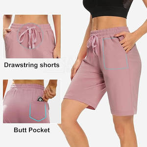 Short de planche élégant de haute qualité pour femmes respirant taille élastique couleur unie en gros nouveau Design - Product Image 4