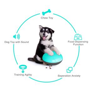 Jouet à mâcher pour animaux de compagnie en TPR écologique, moderne et tendance, balle anti-fuite, puzzle sonore, distribution lente de nourriture, jouet pour chien - Product Image 6