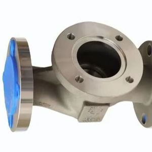 Válvulas de filtro de control manual OEM 316 SS de alta calidad, colador tipo y con bridas de acero inoxidable, venta al por mayor, fundición a granel - Product Image 4