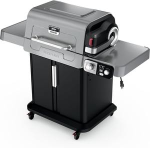 Parrilla y Ahumador FlexFlame de Soluciones Innovadoras Originales, Parrilla Eléctrica y de Propano, Asador, Parrilla para Barbacoa, Sistema de Cocina 5 en 1 - Product Image 1