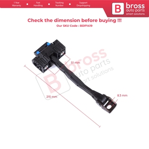 BDP1419 Conjunto Limitador de Puerta Delantera para Touareg MK2 7P 7P5 7P6 2010-2018 7P0837249 - Product Image 5